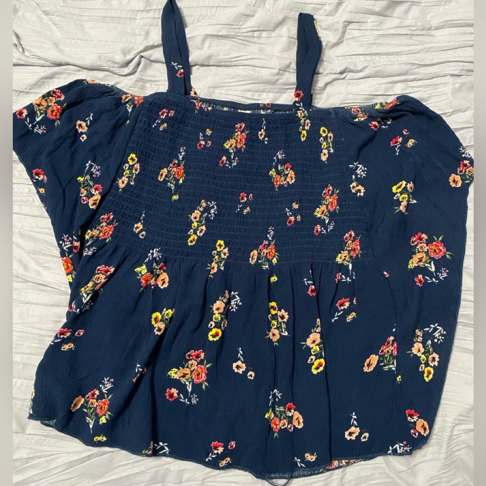 Kids Floral Tank Blouse